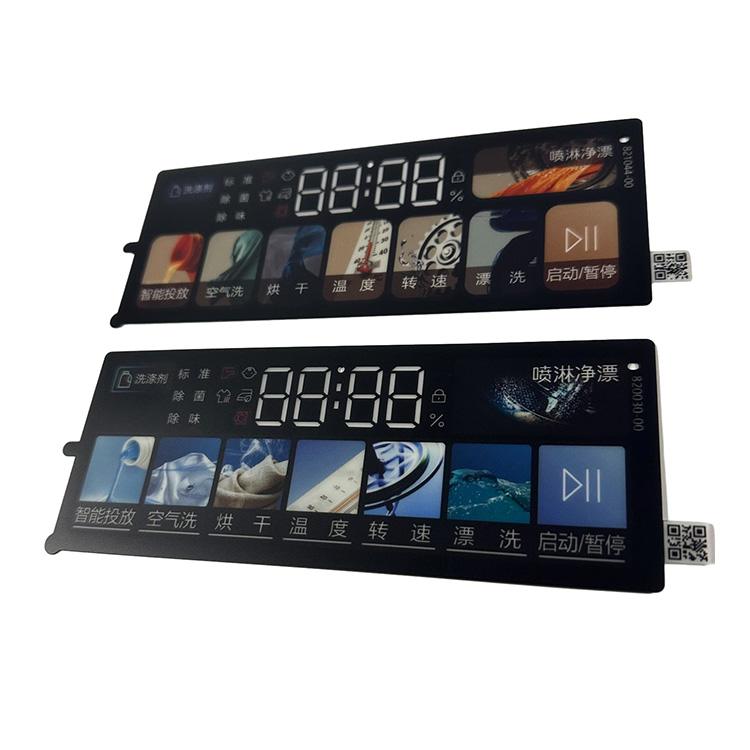 Versatile Customizable Membrane Control Panel for Washing Machines