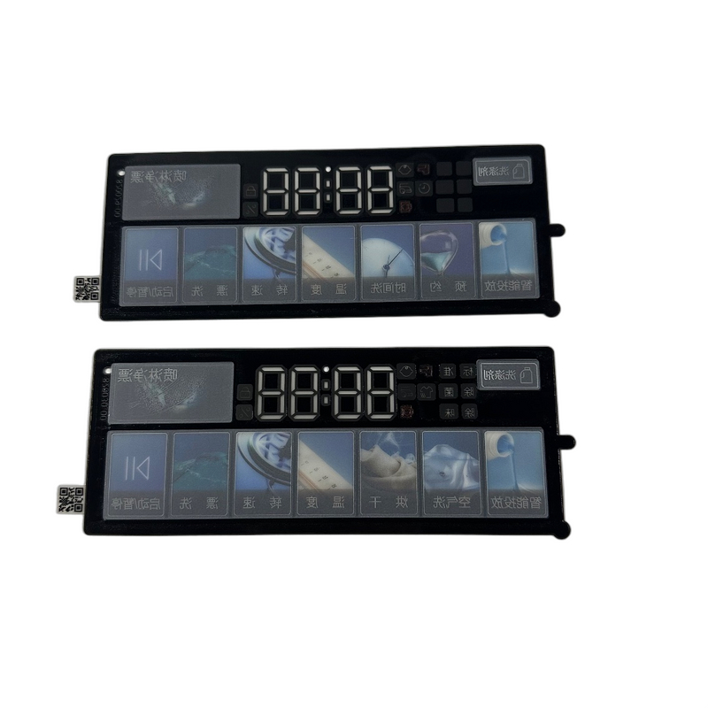 Customizable Membrane Control Panel for Laundry Machine